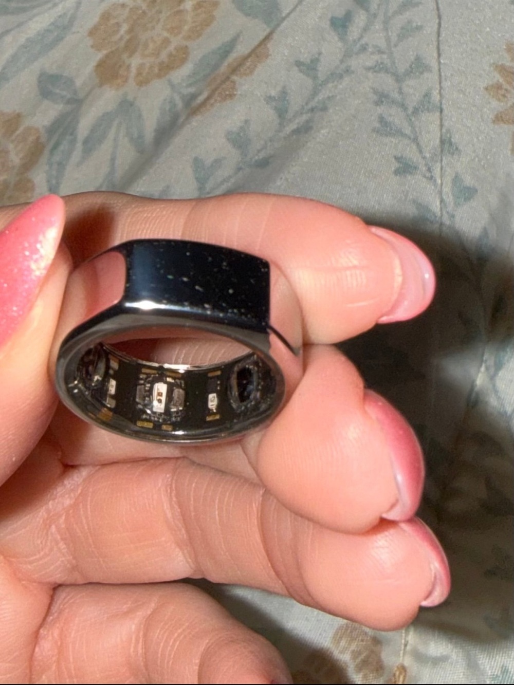 Silver Oura Ring Gen 3 Heritage